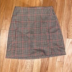 Plaid Brandy Melville Mini Skirt